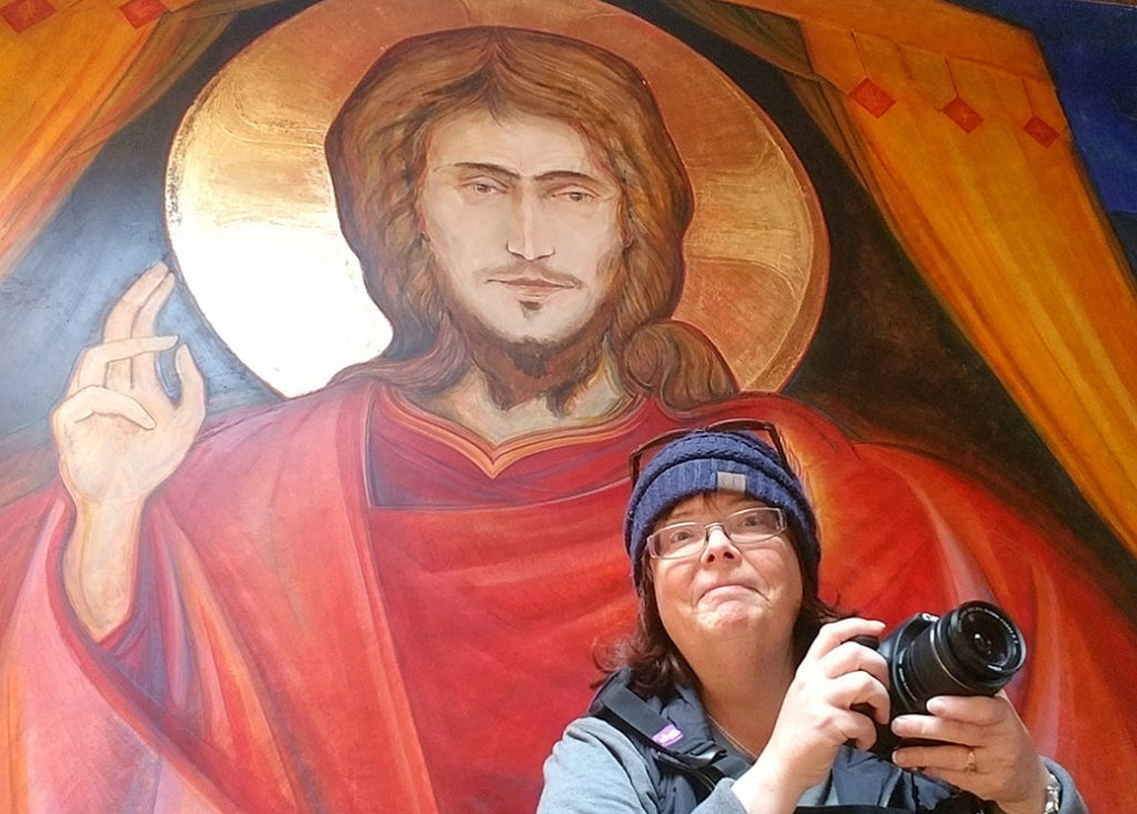 Christ in the Desert Monastery in Abiquiu, New Mexico